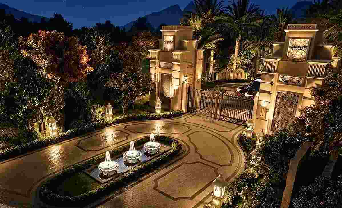Sapphire farms Naugaon night view