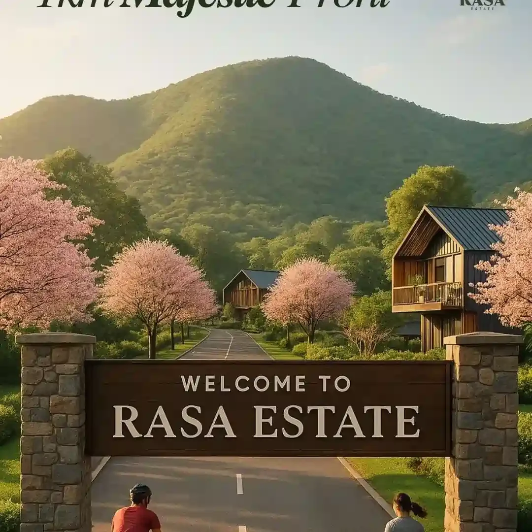 RASA Estate farmhouses in Naugaon, Alwar showcasing spacious plots